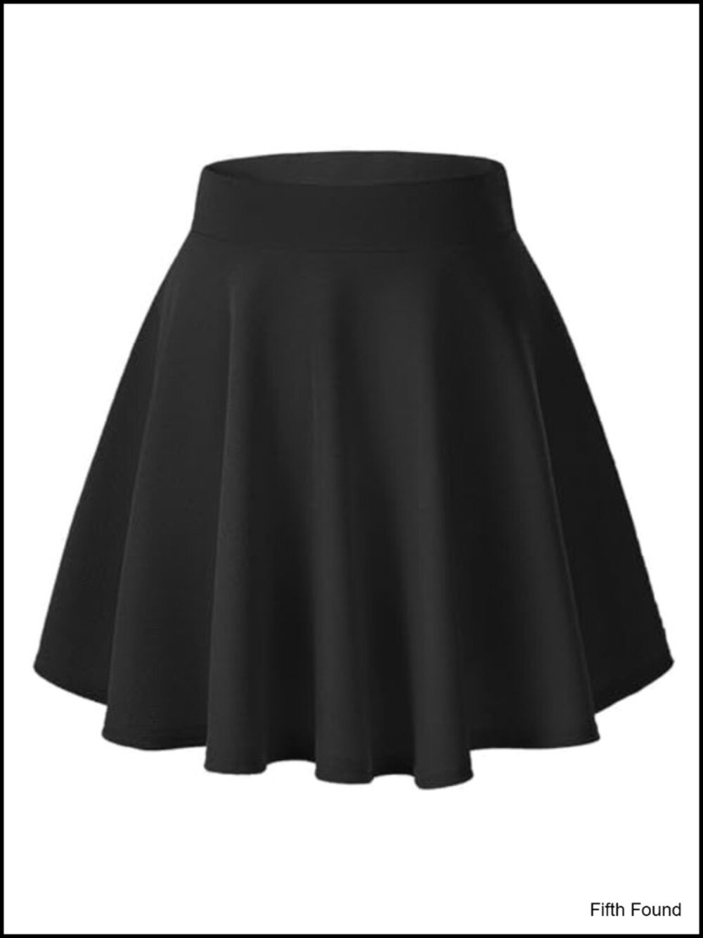 Women's Stretchy Flared A-Line Mini Skater Skirt Casual Versatile